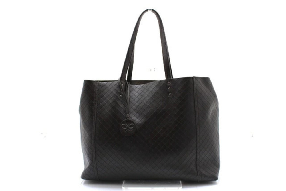 BOTTEGA VENETA Tote Bag Intrecciato Calf Brown